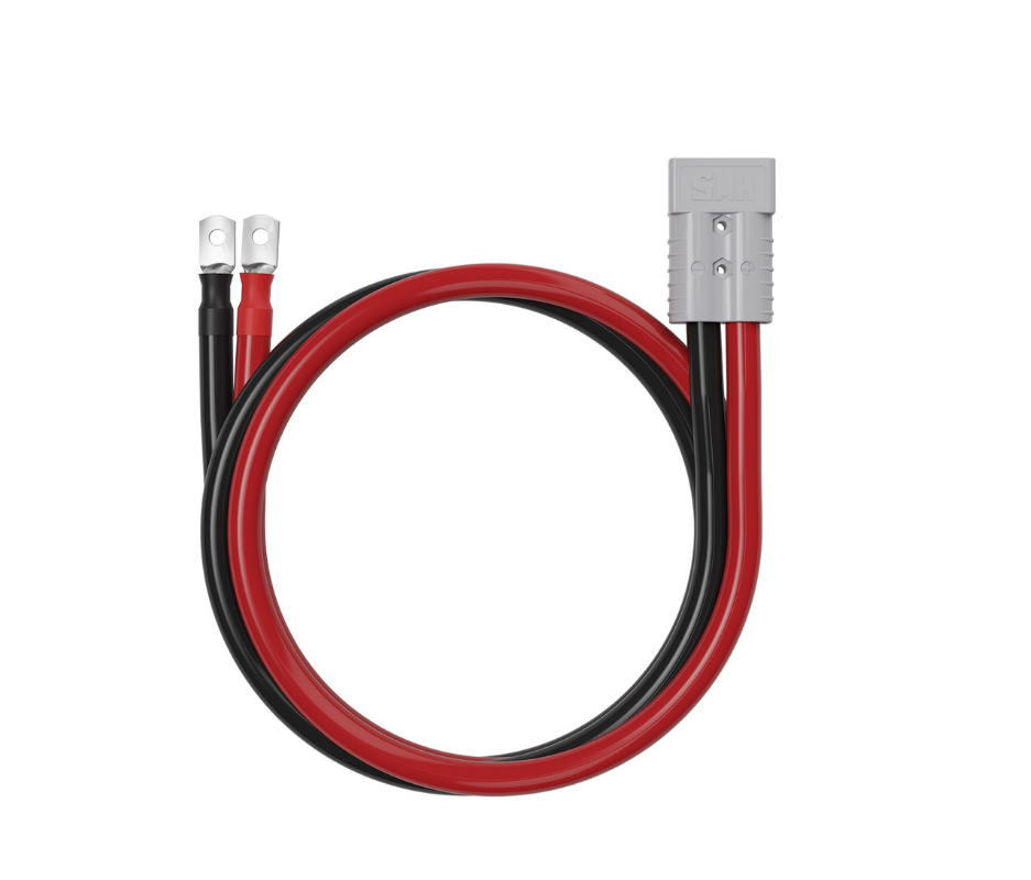 10FT 6AWG Anderson Adapter Cable (Anderson PP75 - Ring Lug)