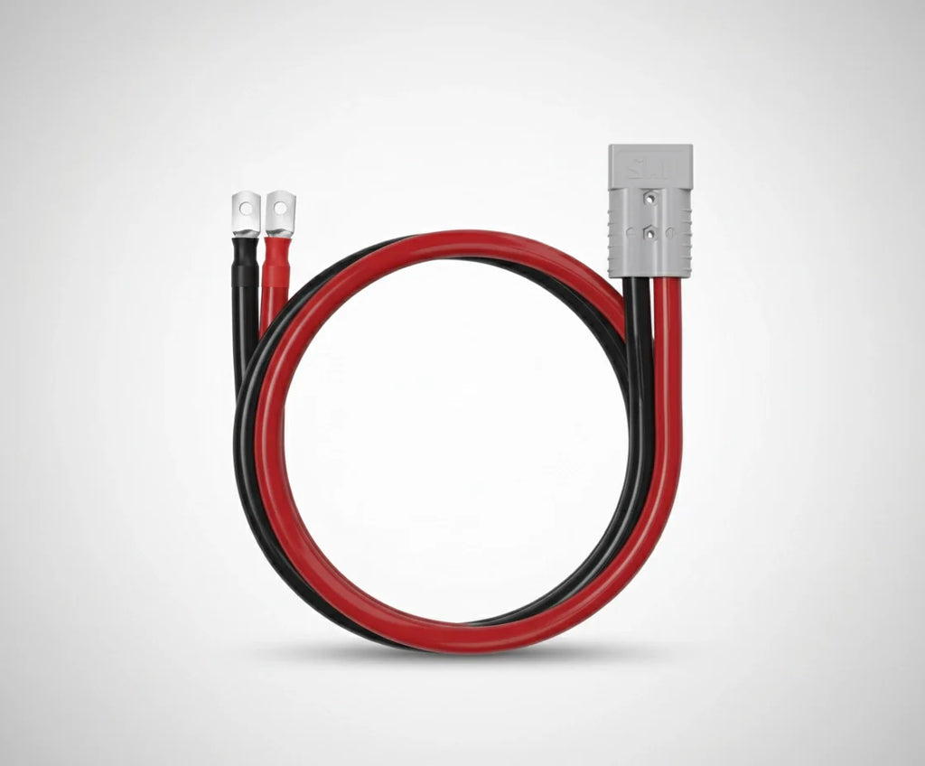 10FT 6AWG Anderson Adapter Cable (Anderson PP75 - Ring Lug)